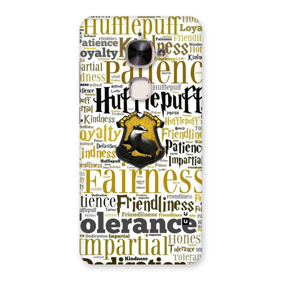 Yellow Fairness Back Case for Le 2