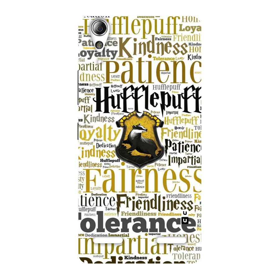 Yellow Fairness Back Case for Lenovo A6000