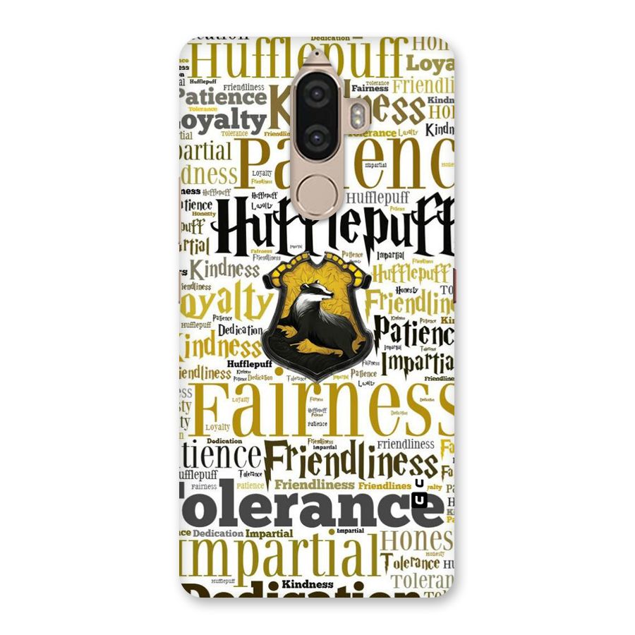 Yellow Fairness Back Case for Lenovo K8 Note