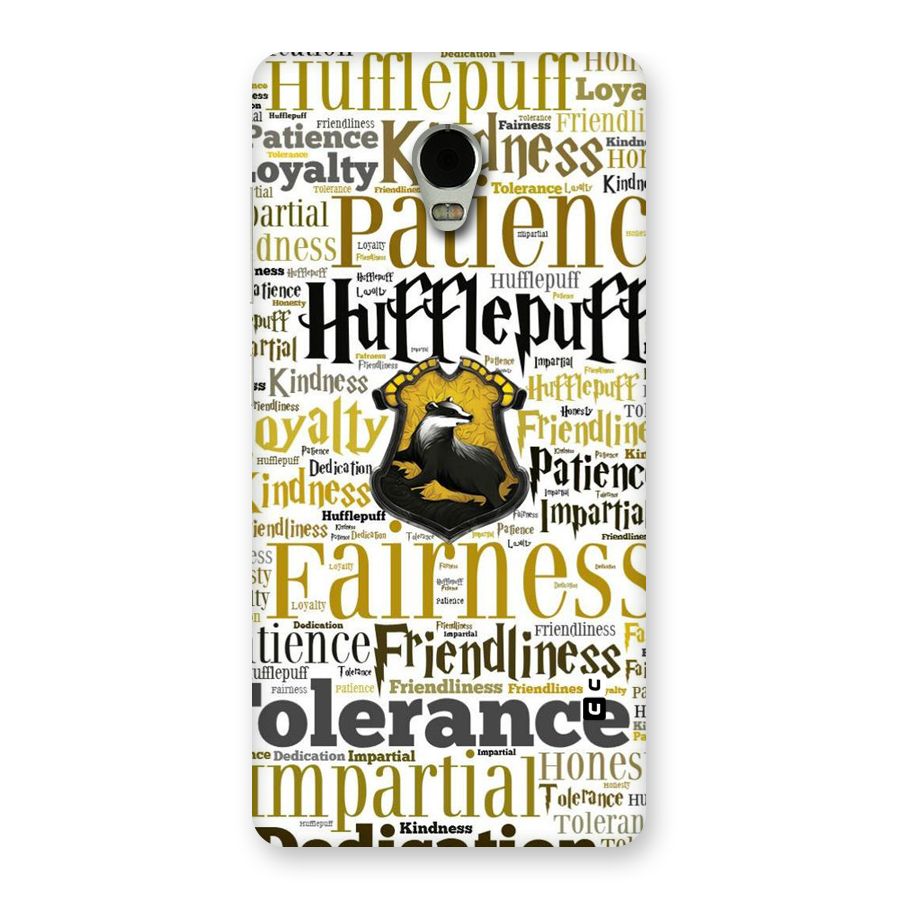 Yellow Fairness Back Case for Lenovo Vibe P1