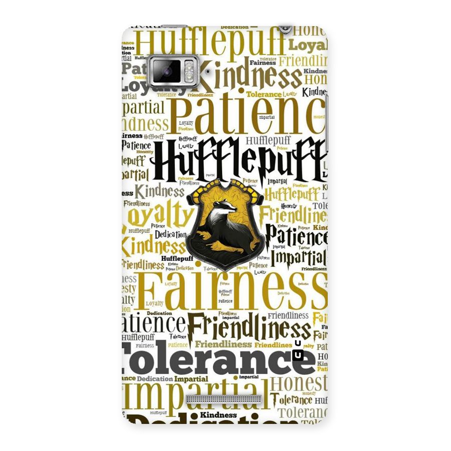 Yellow Fairness Back Case for Lenovo Vibe Z K910