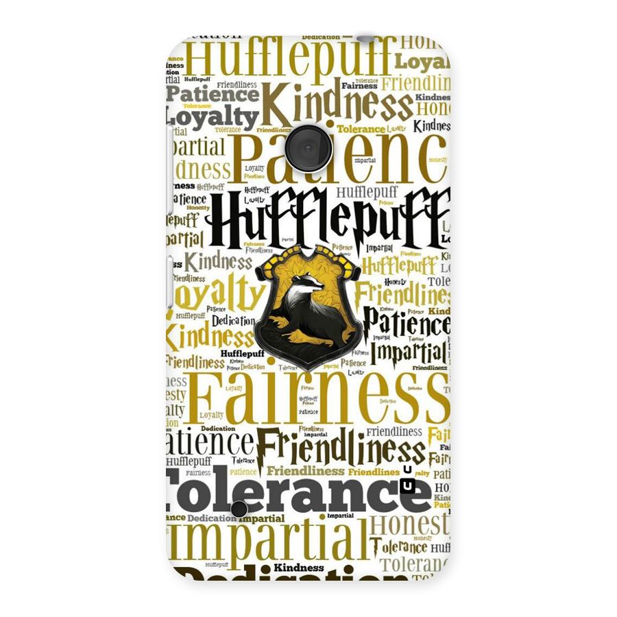 Yellow Fairness Back Case for Lumia 530