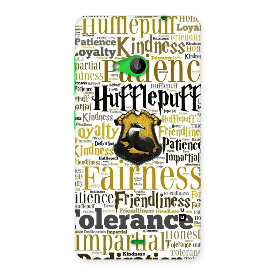 Yellow Fairness Back Case for Lumia 535