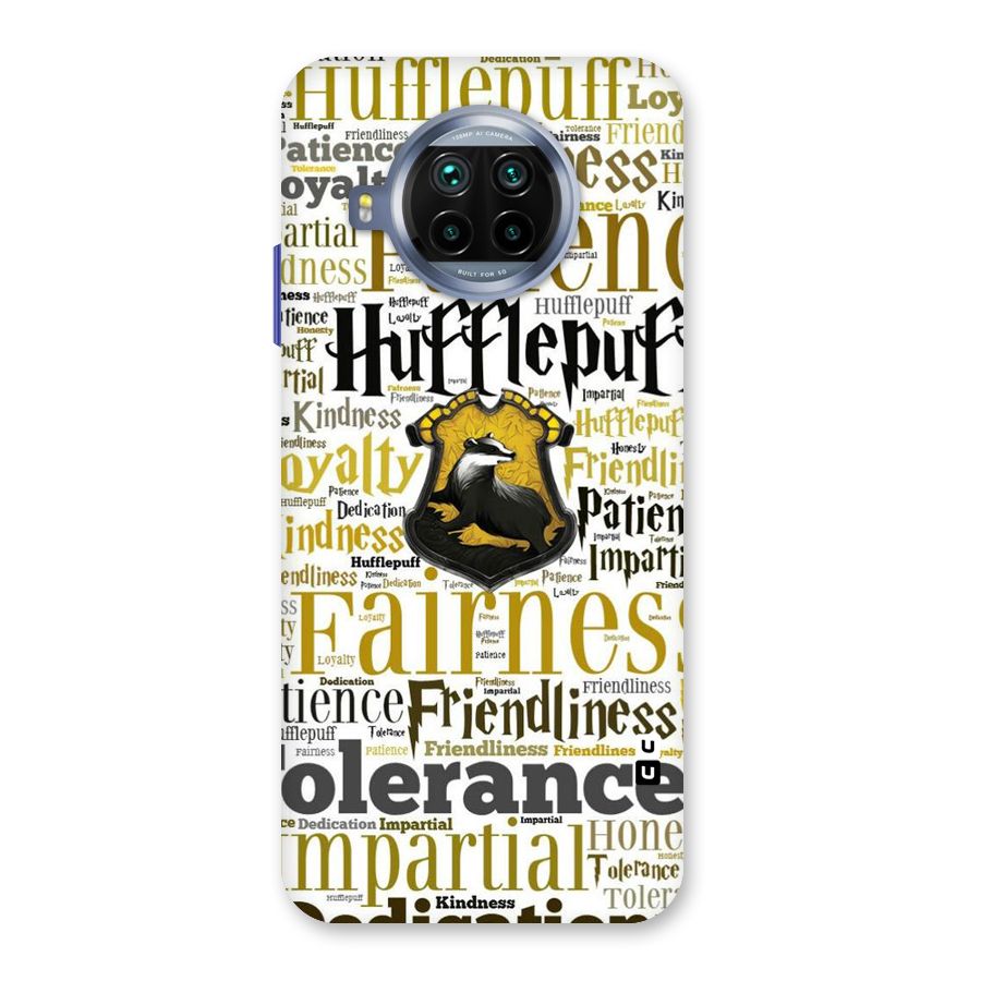 Yellow Fairness Back Case for Mi 10i