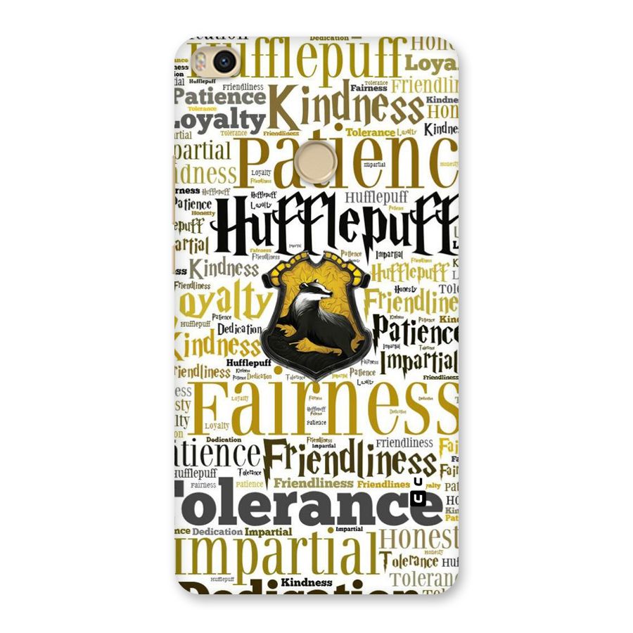 Yellow Fairness Back Case for Mi Max 2