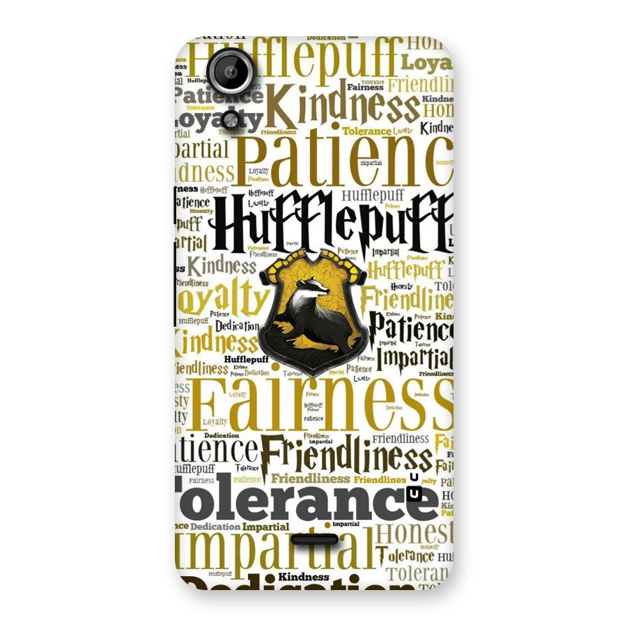 Yellow Fairness Back Case for Micromax Canvas Selfie Lens Q345