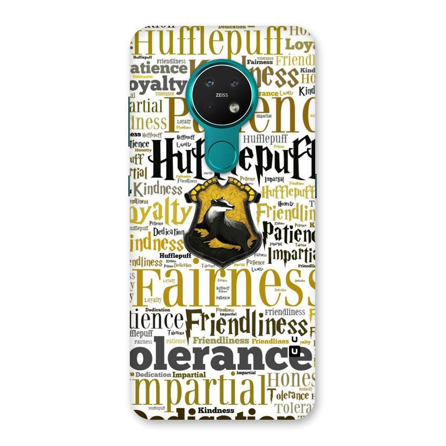 Yellow Fairness Back Case for Nokia 7.2