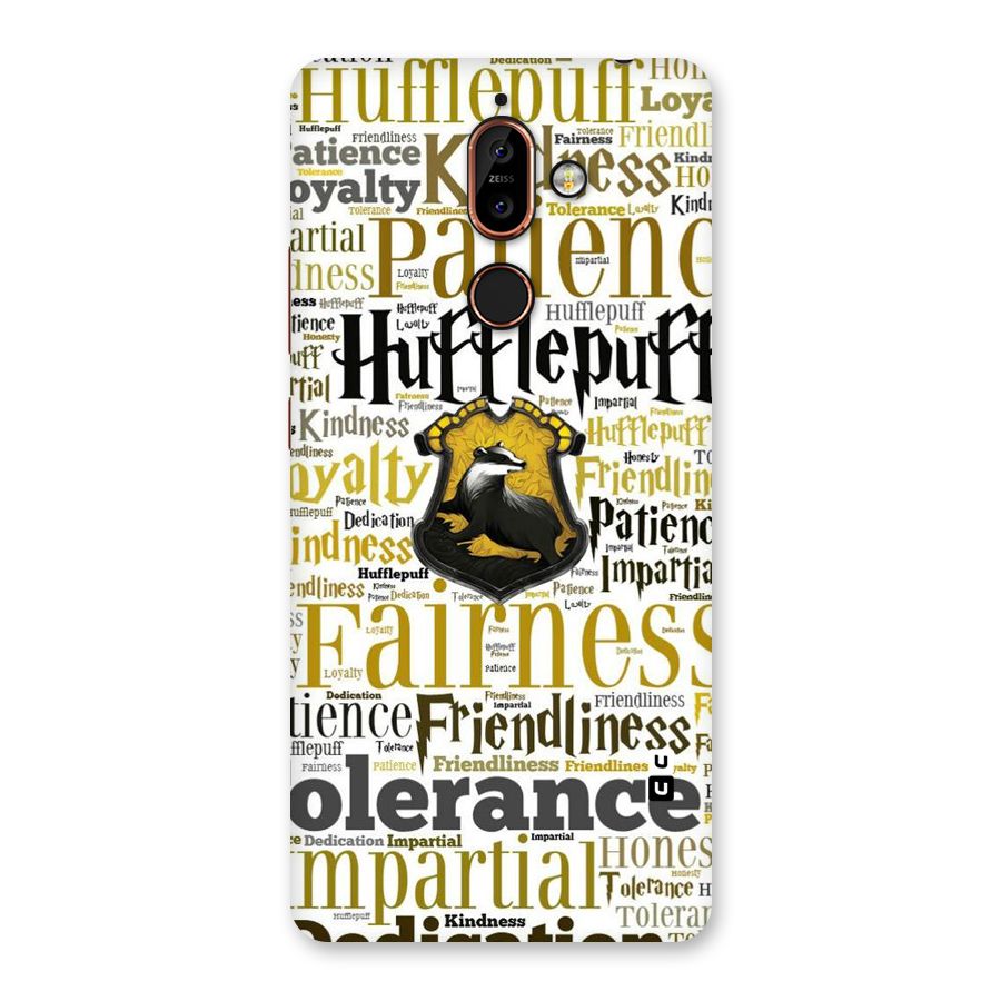 Yellow Fairness Back Case for Nokia 7 Plus