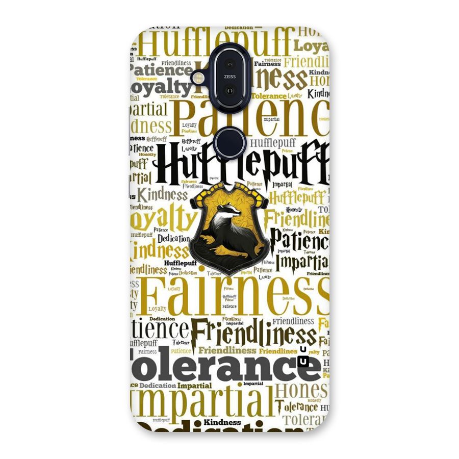 Yellow Fairness Back Case for Nokia 8.1