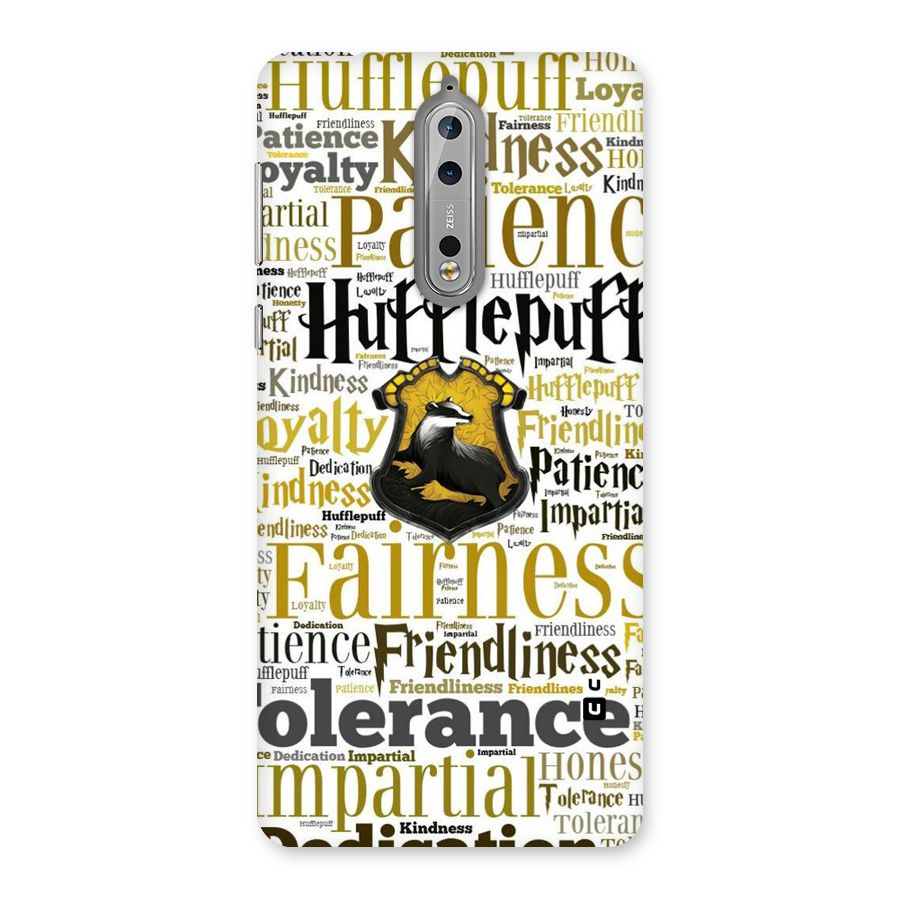 Yellow Fairness Back Case for Nokia 8