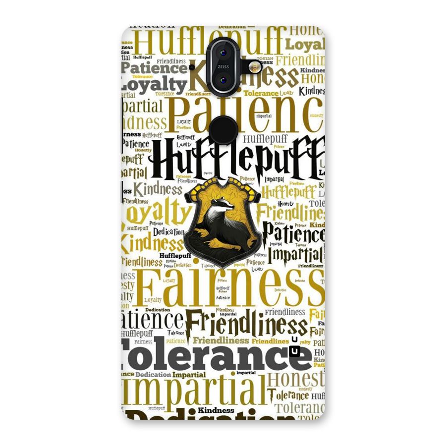 Yellow Fairness Back Case for Nokia 8 Sirocco