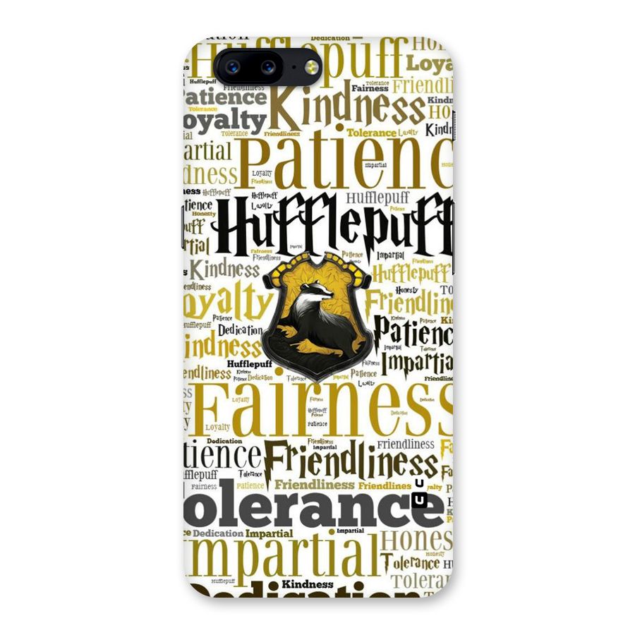 Yellow Fairness Back Case for OnePlus 5