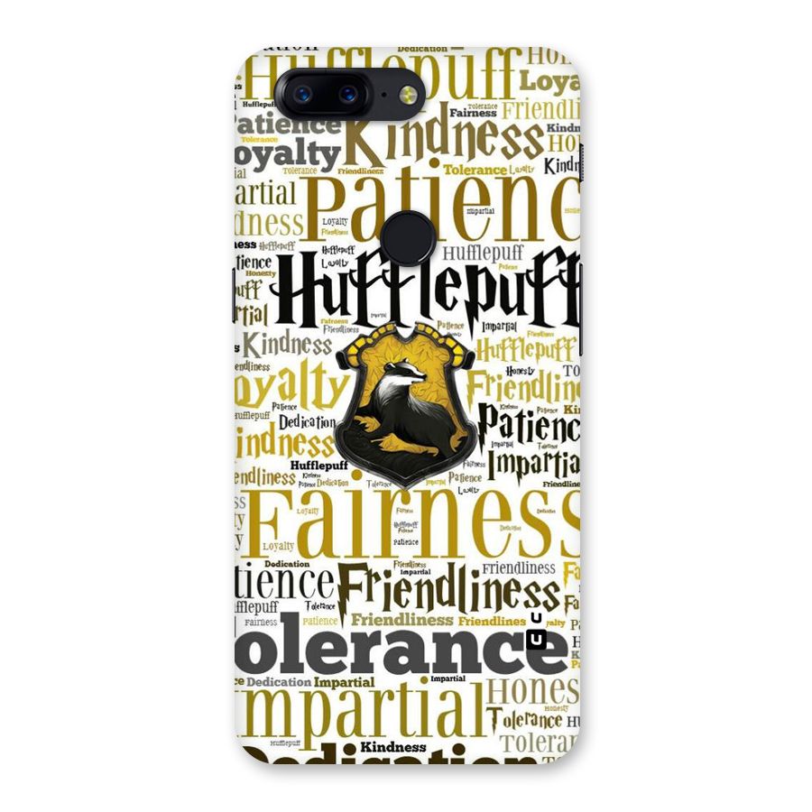 Yellow Fairness Back Case for OnePlus 5T