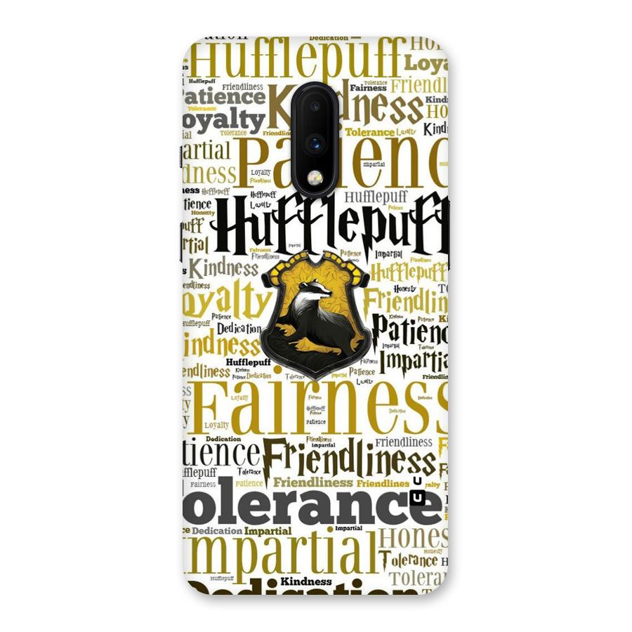 Yellow Fairness Back Case for OnePlus 7