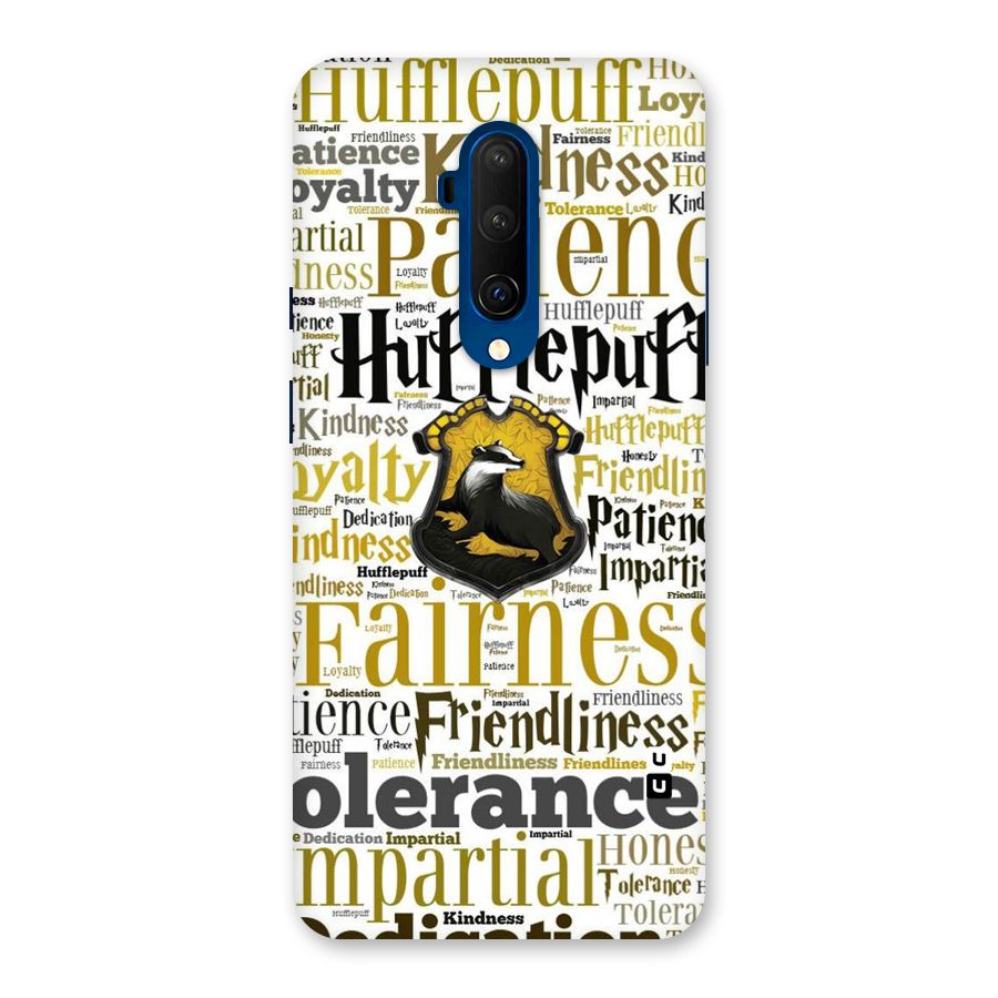 Yellow Fairness Back Case for OnePlus 7T Pro