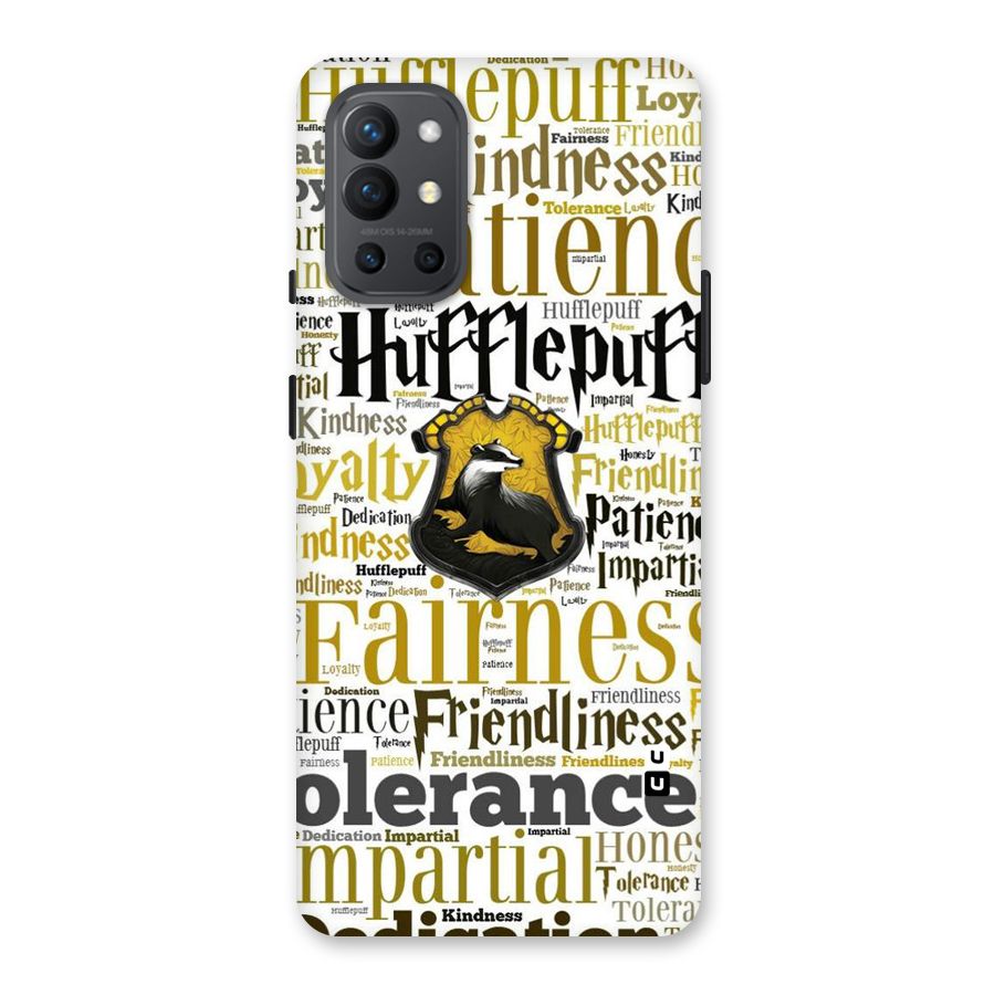 Yellow Fairness Back Case for OnePlus 9R