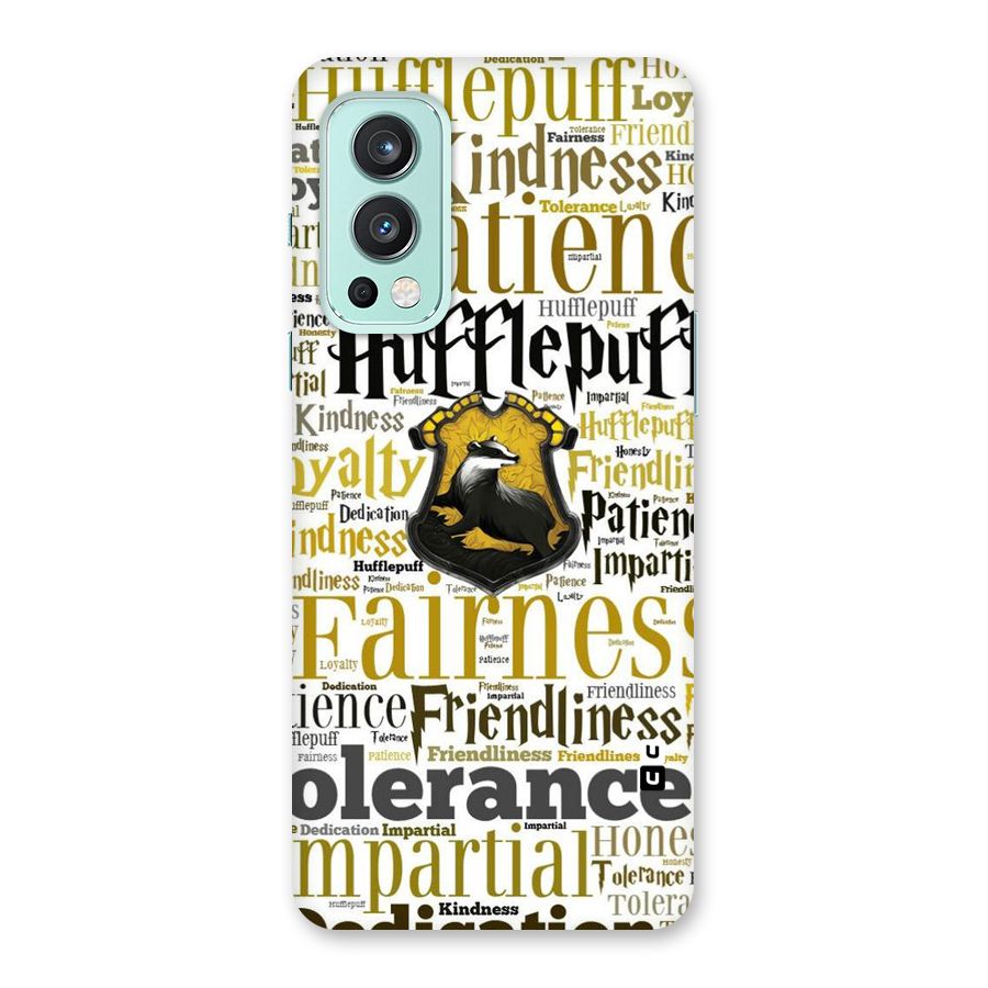 Yellow Fairness Back Case for OnePlus Nord 2 5G