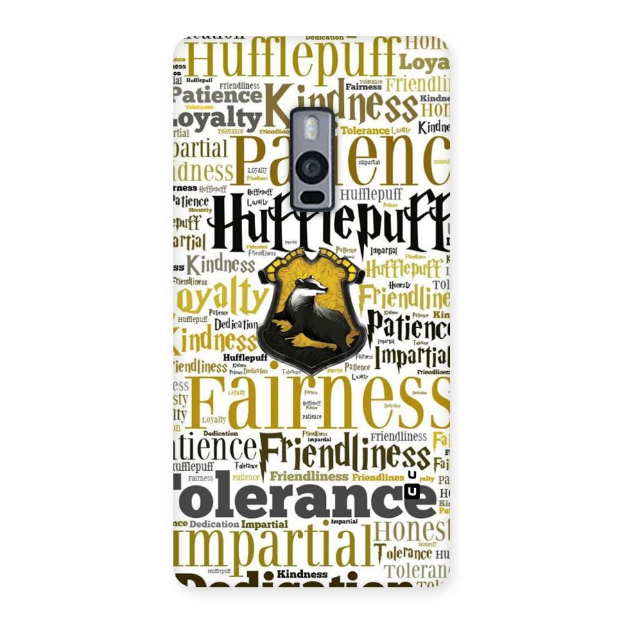 Yellow Fairness Back Case for OnePlus Two