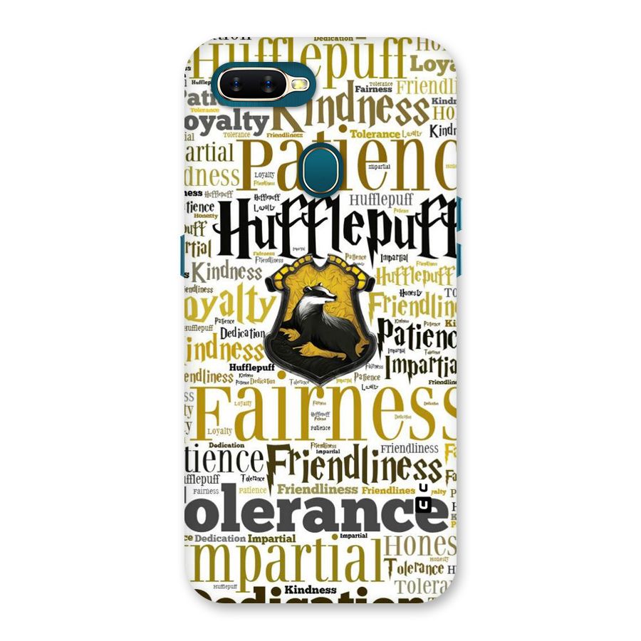 Yellow Fairness Back Case for Oppo A11k