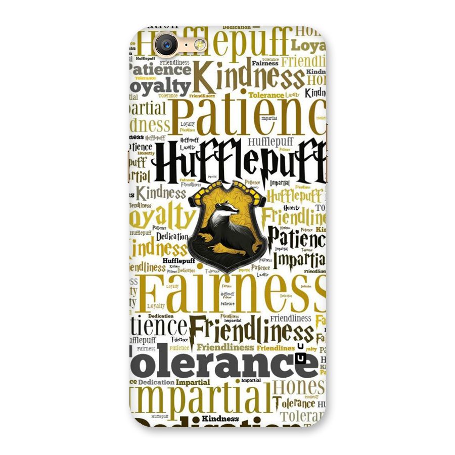 Yellow Fairness Back Case for Oppo A39