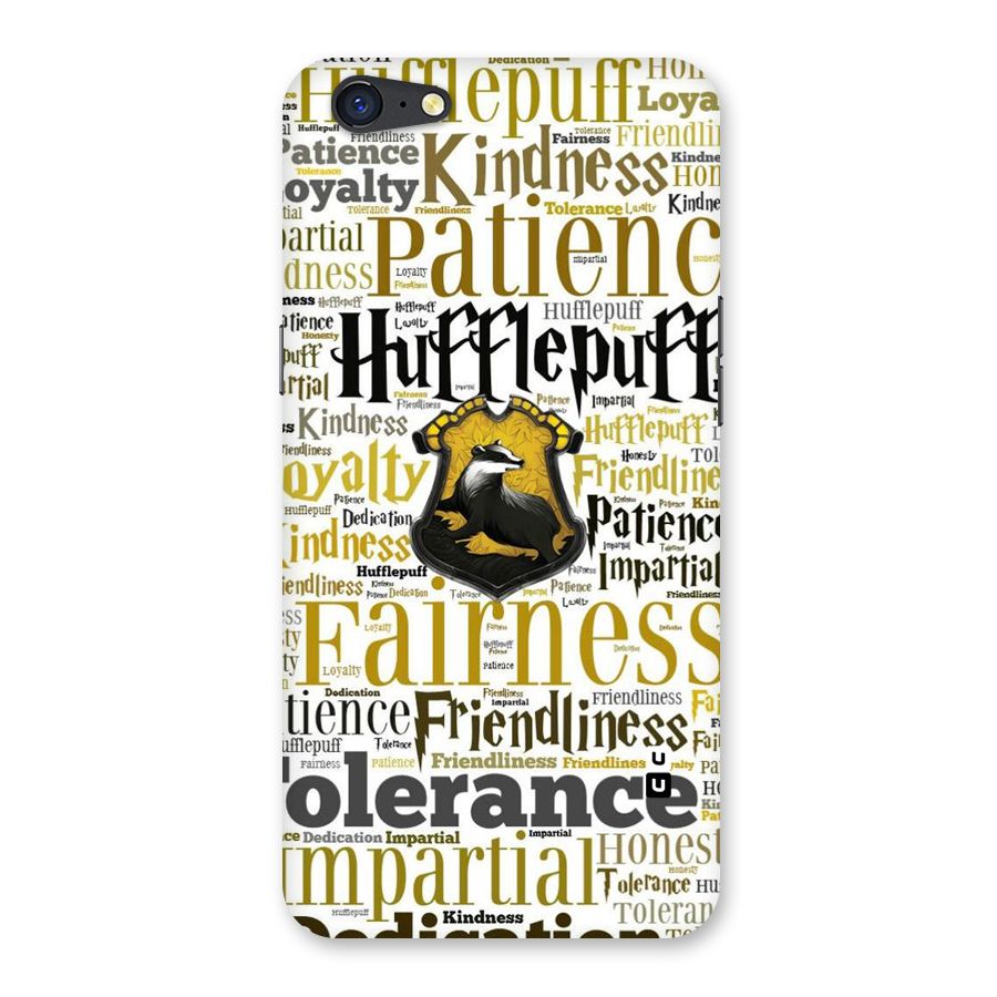 Yellow Fairness Back Case for Oppo A71