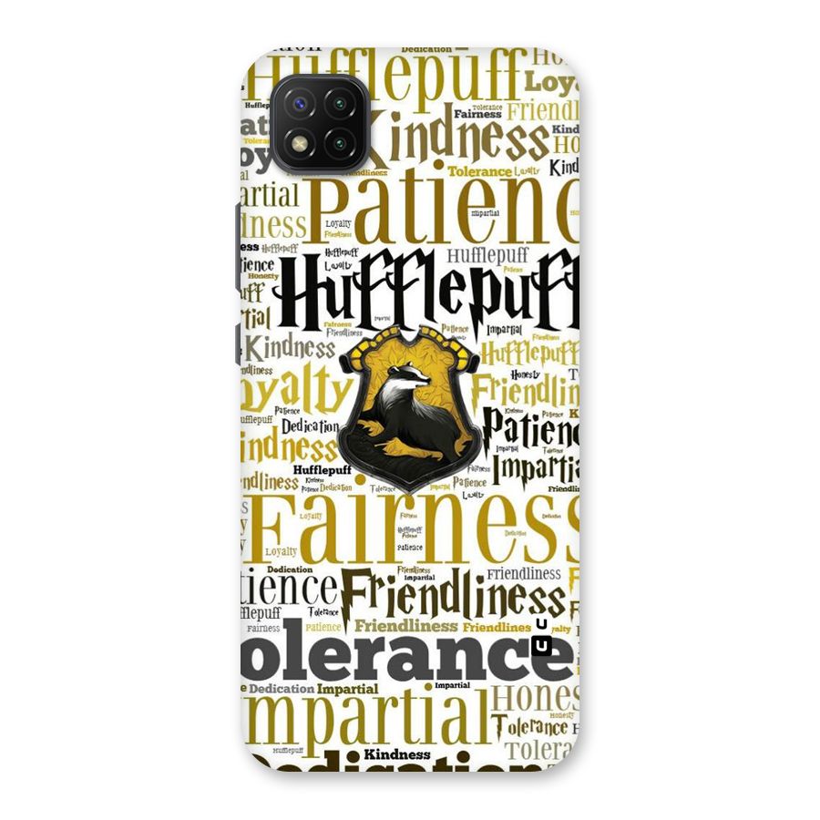 Yellow Fairness Back Case for Poco C3