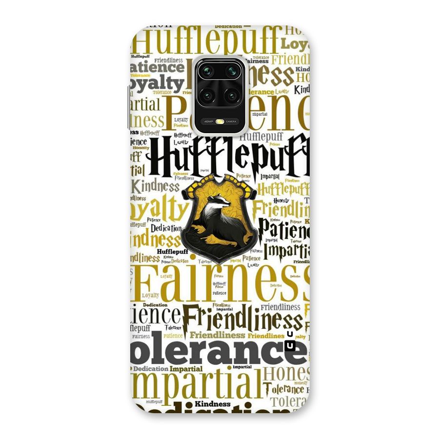 Yellow Fairness Back Case for Poco M2 Pro