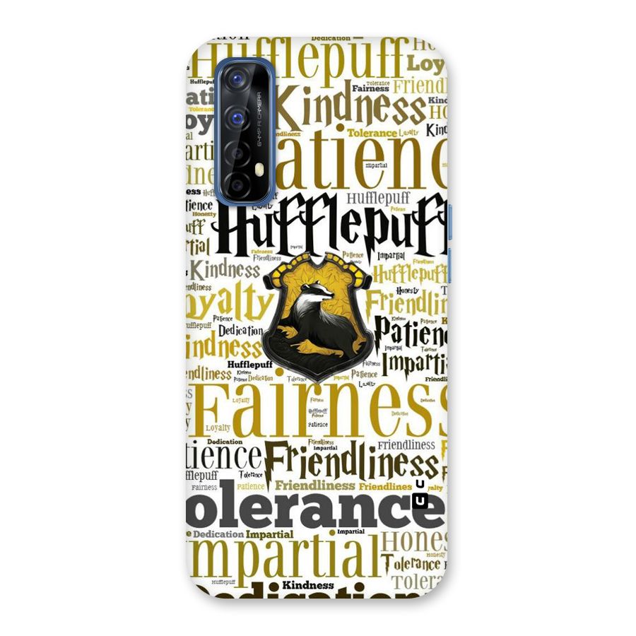 Yellow Fairness Back Case for Realme 7