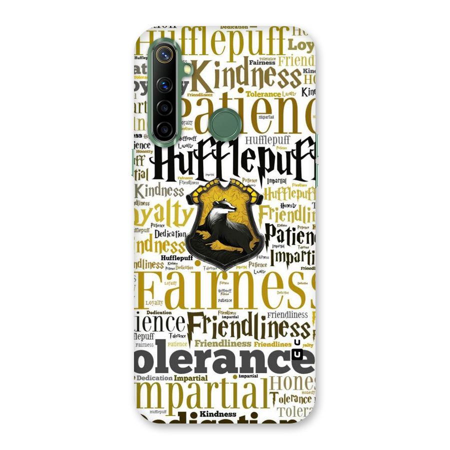 Yellow Fairness Back Case for Realme Narzo 10