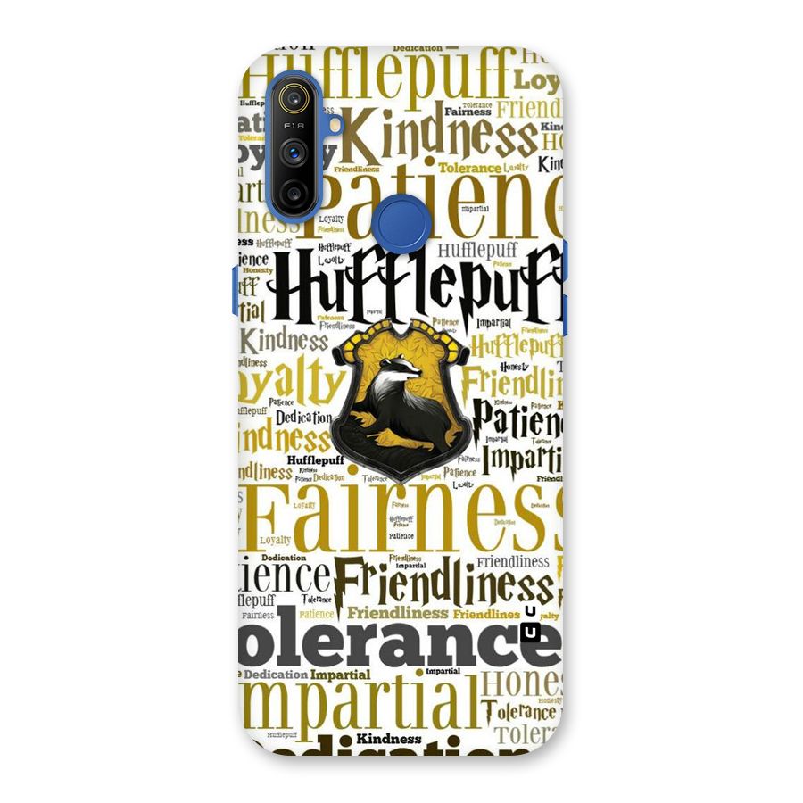 Yellow Fairness Back Case for Realme Narzo 10A