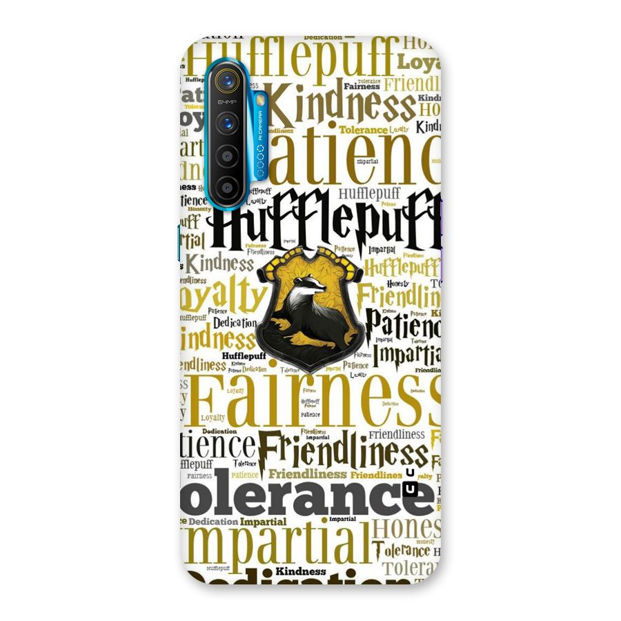 Yellow Fairness Back Case for Realme XT