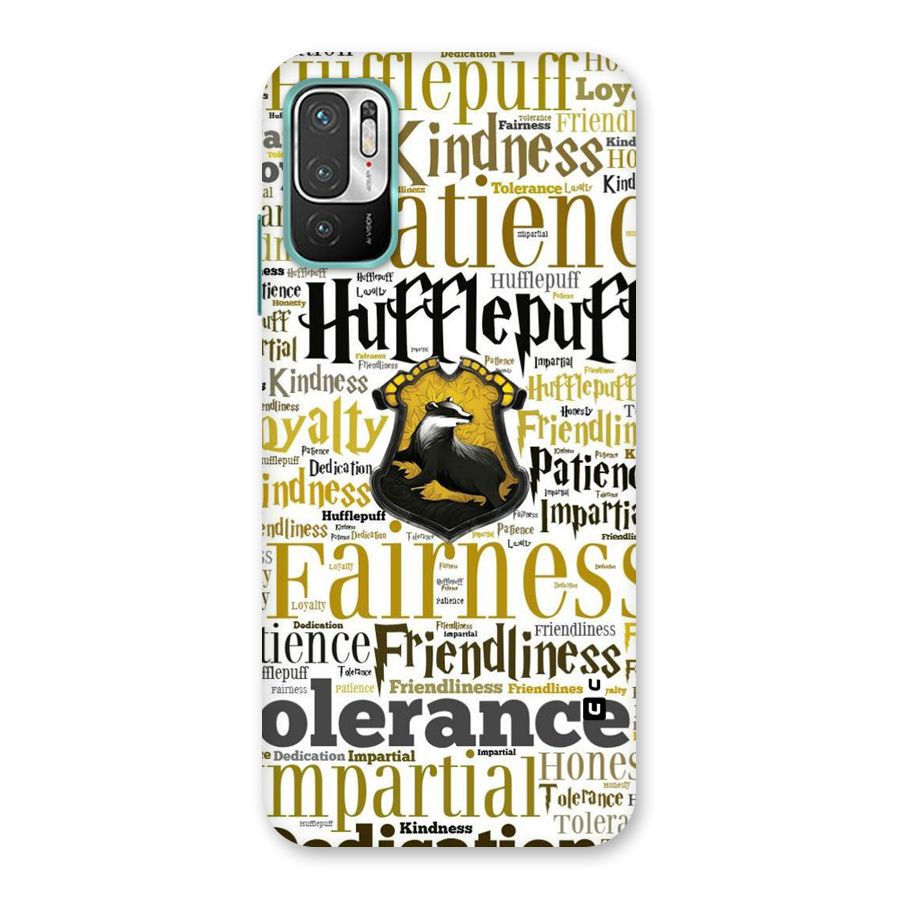 Yellow Fairness Back Case for Redmi Note 10T 5G