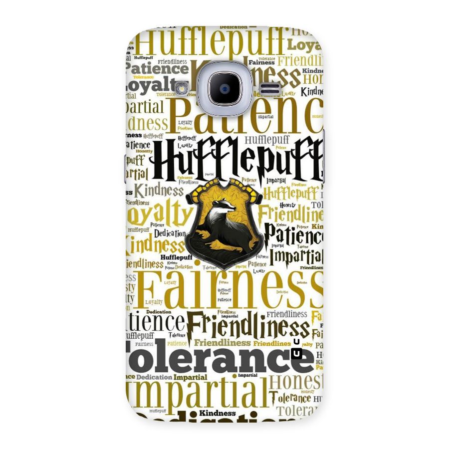 Yellow Fairness Back Case for Samsung Galaxy J2 Pro