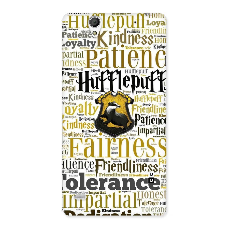 Yellow Fairness Back Case for Sony Xperia C4