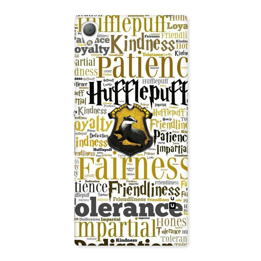 Yellow Fairness Back Case for Sony Xperia Z3