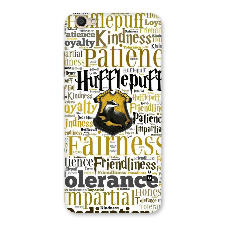 Yellow Fairness Back Case for Vivo V5