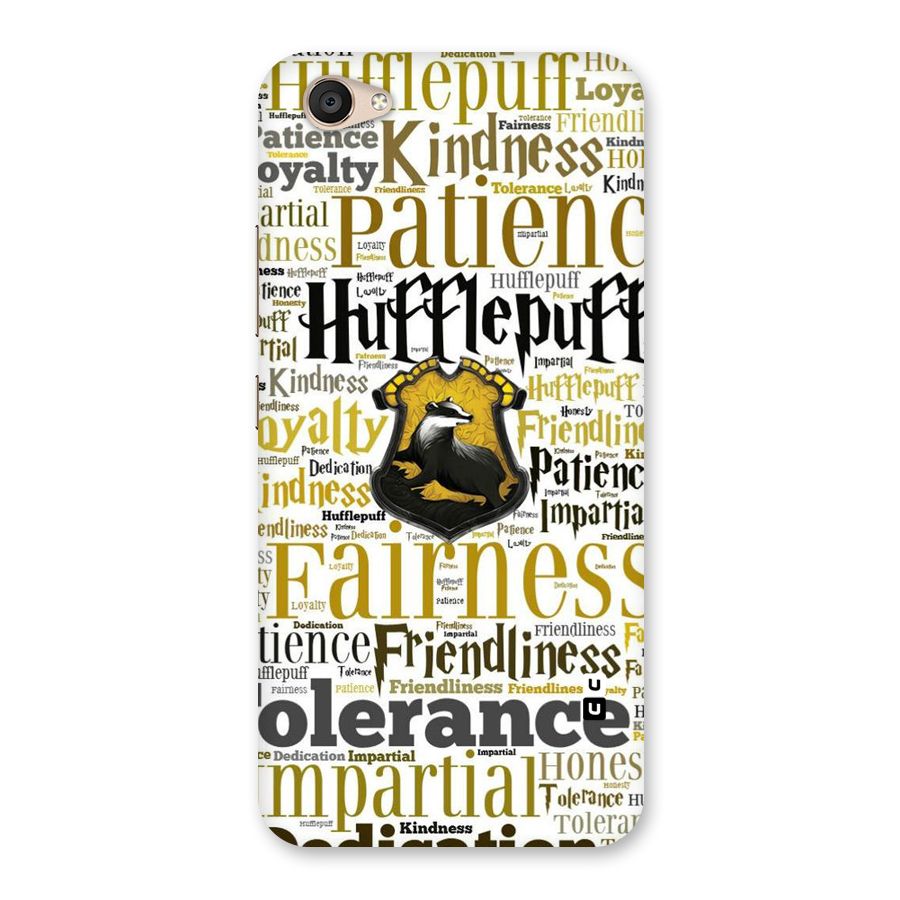 Yellow Fairness Back Case for Vivo V5 Plus