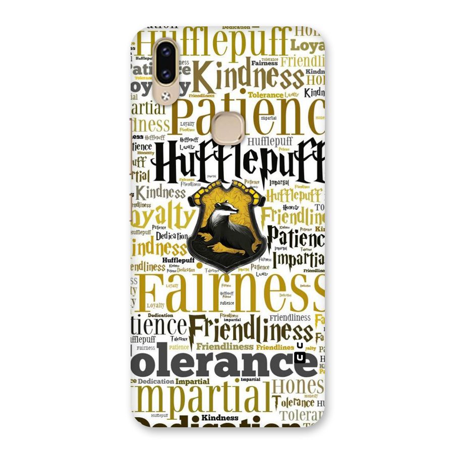 Yellow Fairness Back Case for Vivo V9 Youth