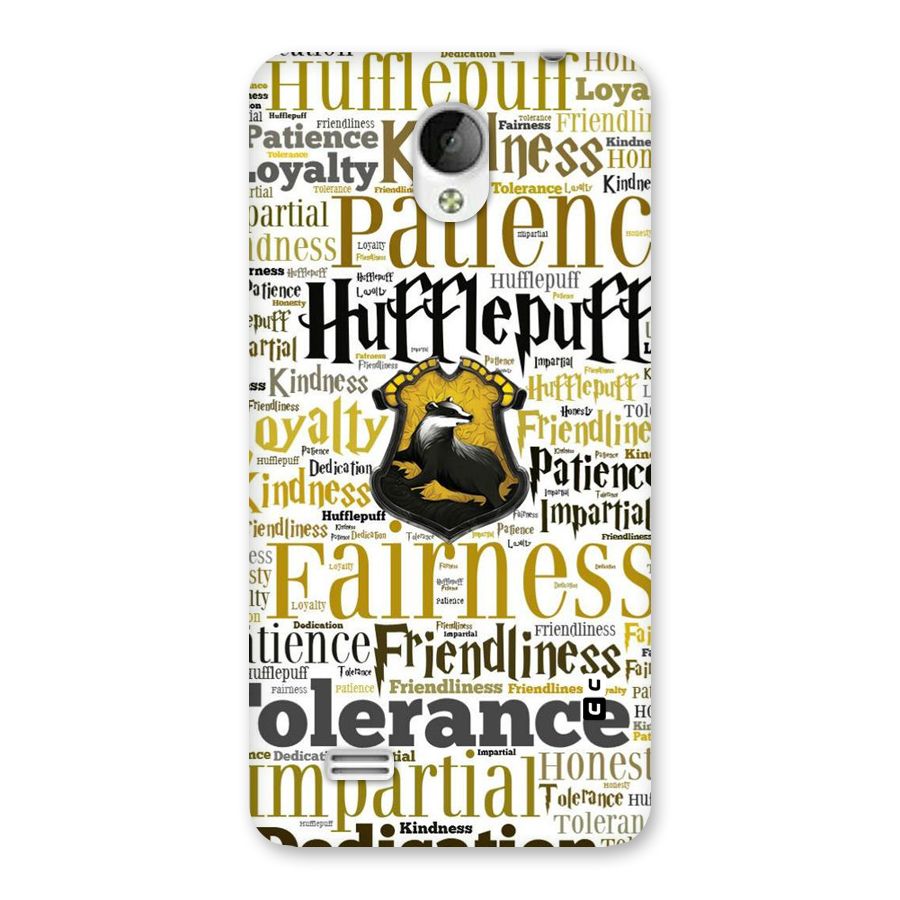 Yellow Fairness Back Case for Vivo Y21