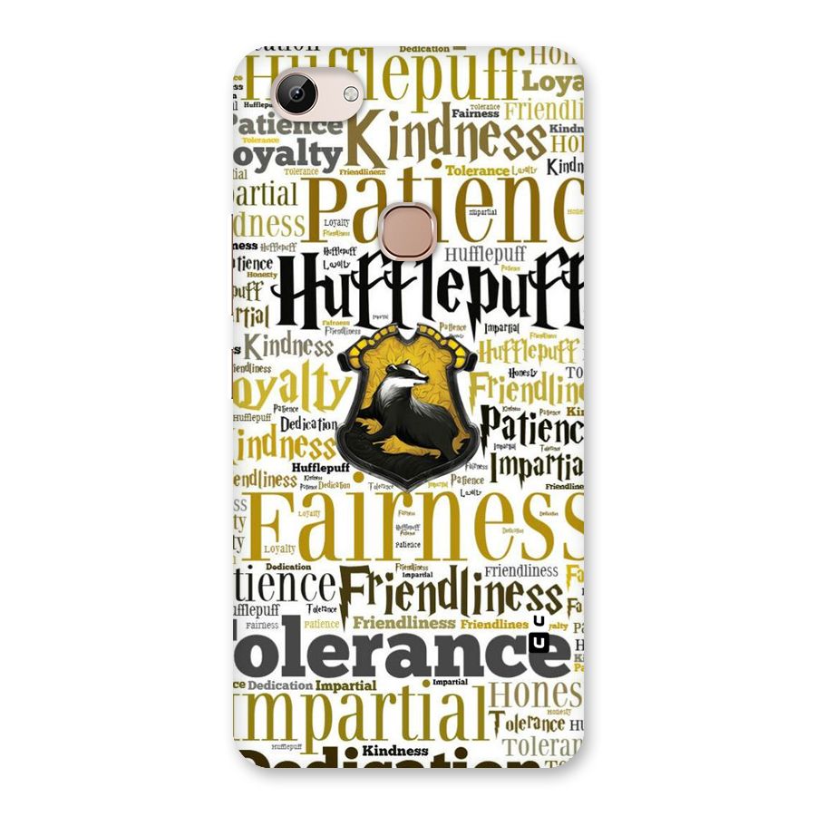 Yellow Fairness Back Case for Vivo Y83