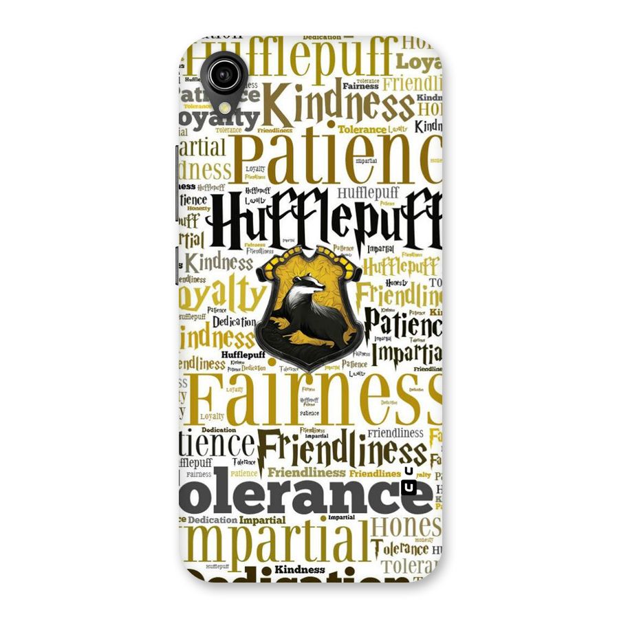 Yellow Fairness Back Case for Vivo Y90