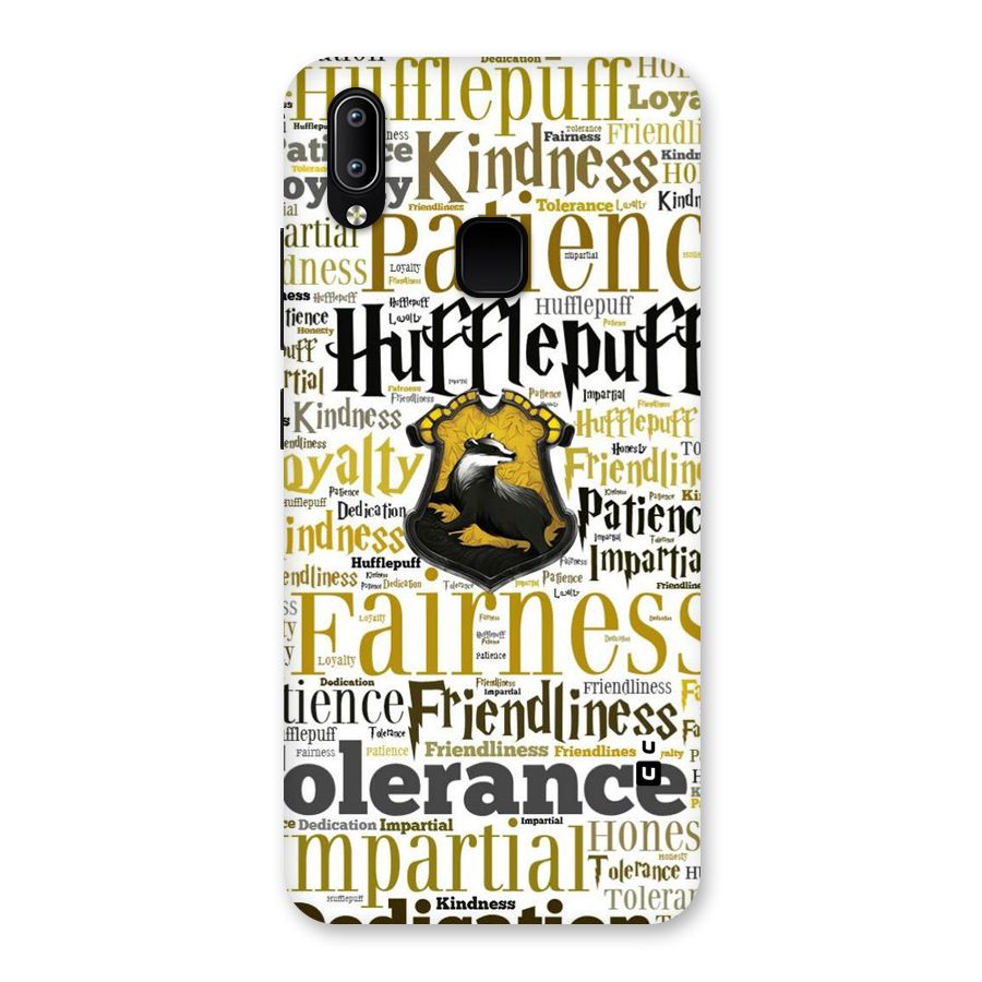 Yellow Fairness Back Case for Vivo Y93