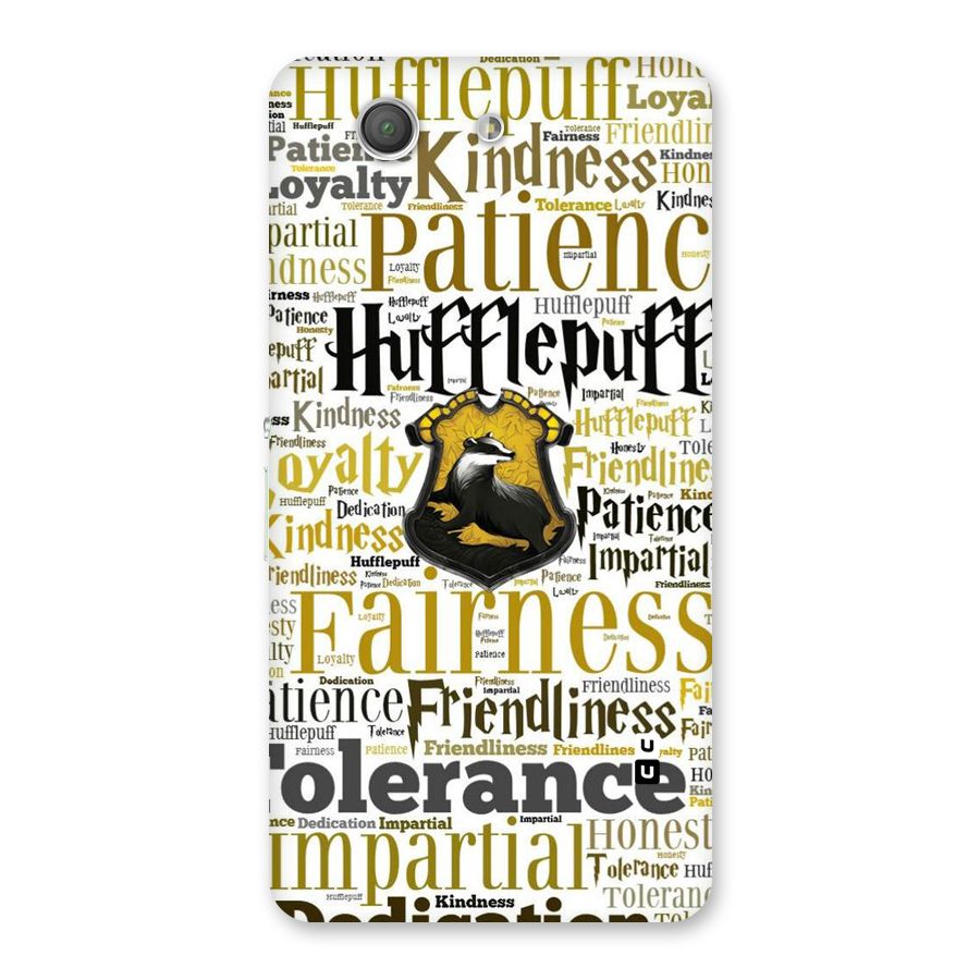 Yellow Fairness Back Case for Xperia Z3 Compact