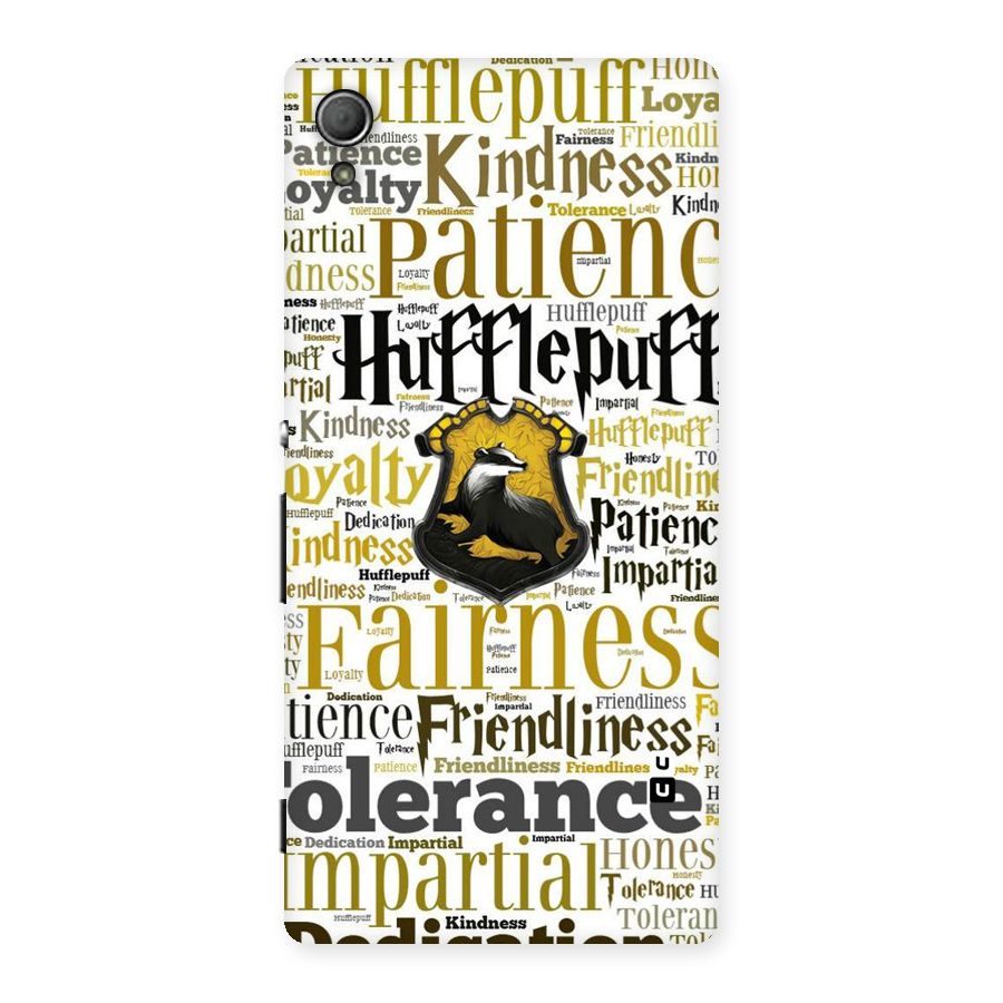 Yellow Fairness Back Case for Xperia Z3 Plus