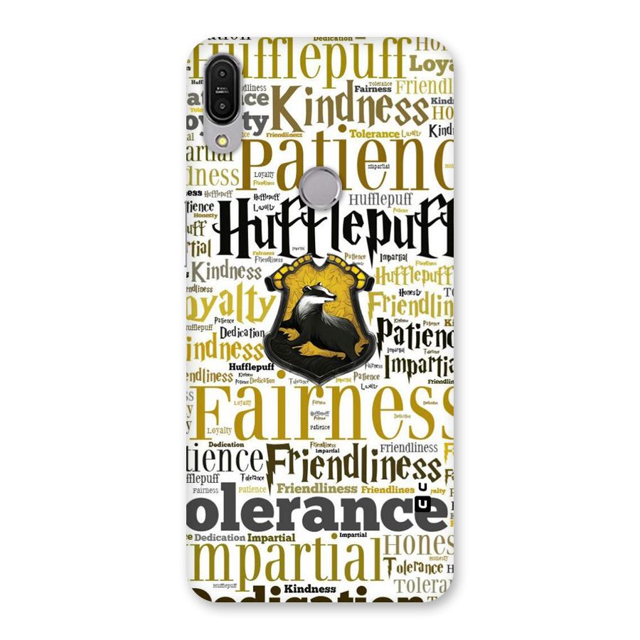 Yellow Fairness Back Case for Zenfone Max Pro M1