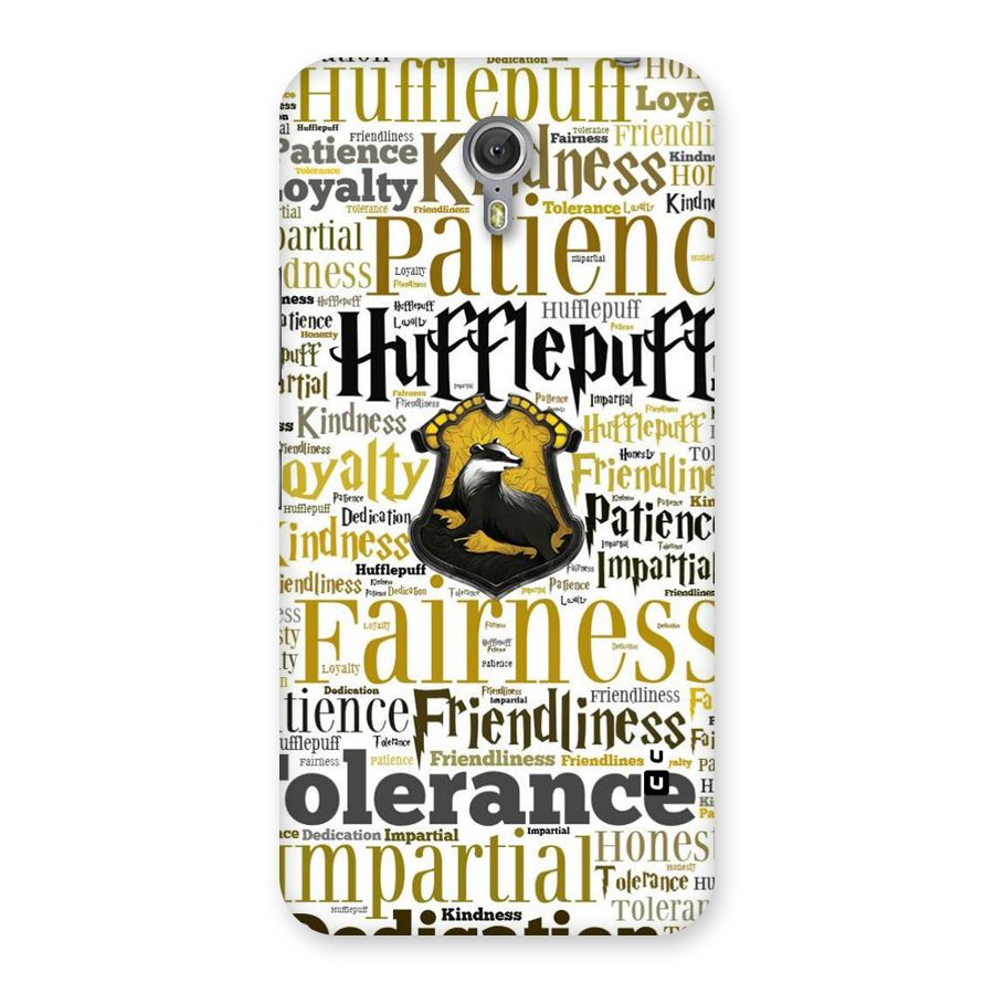 Yellow Fairness Back Case for Zuk Z1
