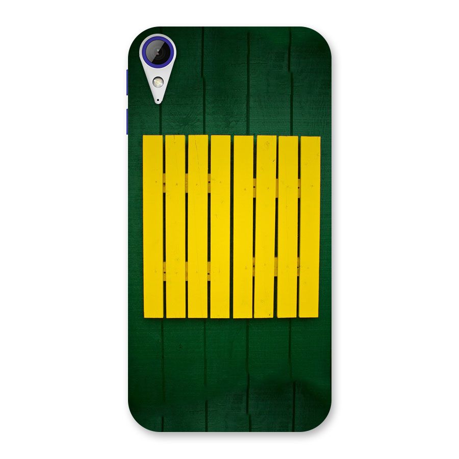 Yellow Fence Back Case for Desire 830