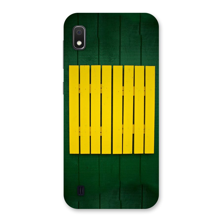 Yellow Fence Back Case for Galaxy A10