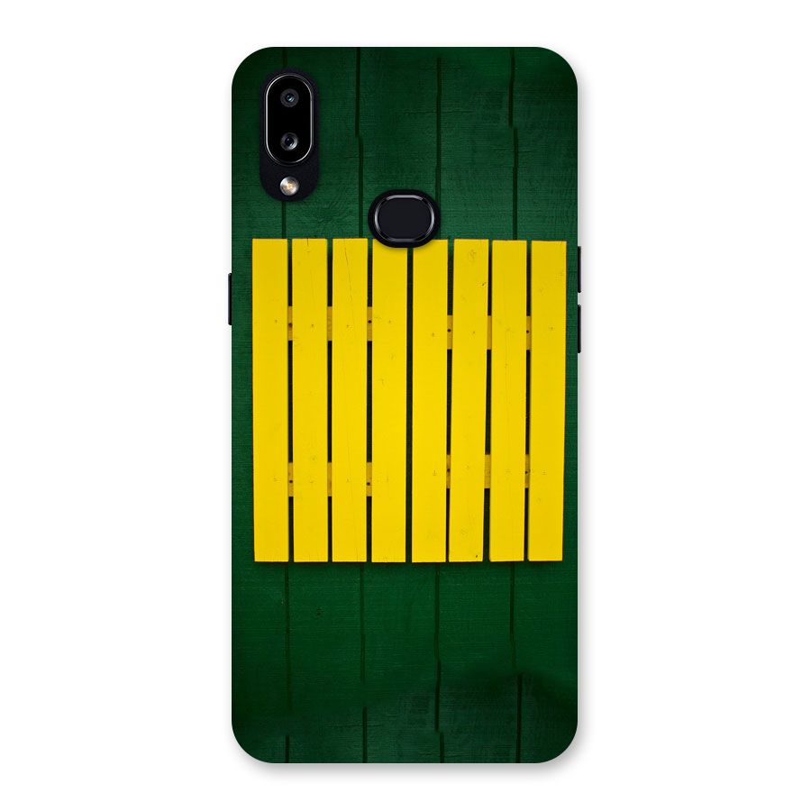 Yellow Fence Back Case for Galaxy A10s