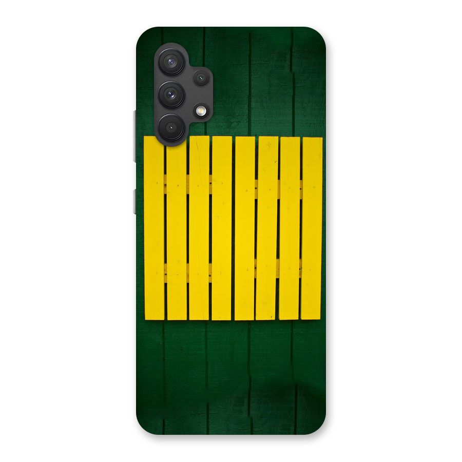 Yellow Fence Back Case for Galaxy A32
